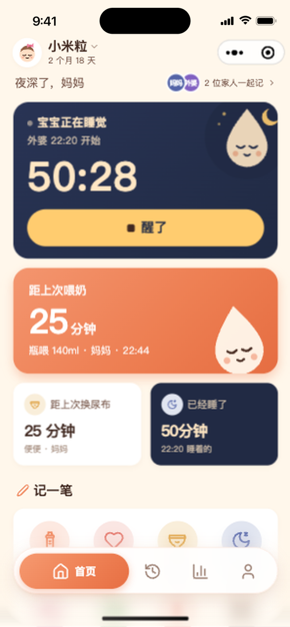 首页看板